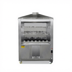 Máquina de Barbacoa Brasileña Rodizio de Acero Inoxidable 220V, Barbacoa de Carbón, Condición: Nueva, IT-BBS-C1, Barbacoa de Carbón de Acero Inoxidable G - Product Image 3