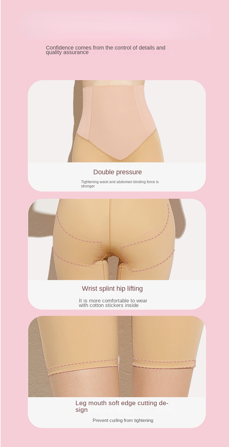 ZOYIAME Shorts Faja Liposuction Body Shaper Underwear Compression Panties Postpartum High Waist Butt Lifter BBL Shapewear Shorts
