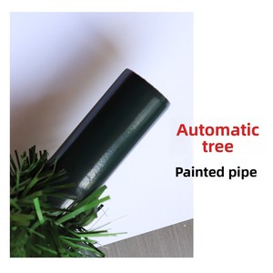 Nouvel Arbre <span class=keywords><strong>de</strong></span> Noël Artificiel en PE Pur <span class=keywords><strong>de</strong></span> Haute Qualité 1,5-<span class=keywords><strong>3m</strong></span> avec Lumières Intégrées Décorations Lumineuses Claires/Blanches <span class=keywords><strong>Sapin</strong></span> du Canada Adapté aux Animaux - Product Image 5
