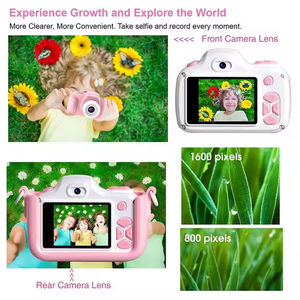 <span class=keywords><strong>Appareil</strong></span> <span class=keywords><strong>photo</strong></span> numérique pour enfants filles garçons 3 4 5 6 7 <span class=keywords><strong>8</strong></span> 9 10 <span class=keywords><strong>ans</strong></span> cadeau d'anniversaire de Noël <span class=keywords><strong>appareil</strong></span> <span class=keywords><strong>photo</strong></span> numérique à double objectif pour enfants avec étui - Product Image 4