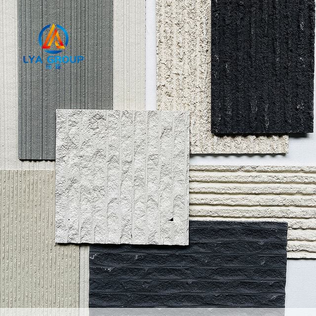 Waterproof & Fireproof Bendable Line Stone Veneer Wall Panels Soft Tile Veneer Sheet Faux Stone for Wall