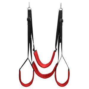 Balançoire érotique pour adultes, imprimé léopard blanc, mobilier pour plaisir sexuel des adultes - Product Image 1