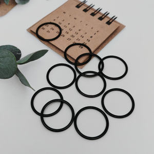 Anillo y deslizador metálicos recubiertos de nailon para sujetador, conector de herrajes para trajes de baño, anillo en O, hebilla ajustadora, accesorios para tirantes de sujetador, hebilla para ropa interior - Product Image 1