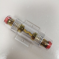 Porte-fusible en ligne AGU de haute qualité, nouveau, en alliage de zinc, borne à vis, verrouillage étanche, 63V DC 60A, amplificateur audio de voiture