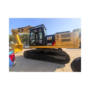 Excavatrice sur chenilles lourde d'occasion CAT 329D de 29 tonnes, d'origine japonaise, pour travaux miniers intensifs - Product Image 1