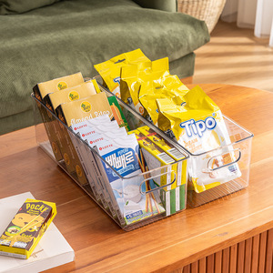 Lớn Acrylic đựng thức ăn ngăn kéo tổ chức bin rõ ràng tủ quần áo tủ quần áo lưu trữ giỏ nhựa tủ lạnh lưu trữ hộp & Thùng - Product Image 4