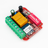 E0202 Universal 300-900MHz 433 868MHz Tuya WIFI Puerta de garaje Control remoto Receptor AC 85-250V Módulo de interruptor inteligente Temporizador