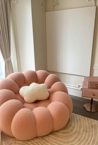 <span class=keywords><strong>Fauteuil</strong></span> <span class=keywords><strong>Pivotant</strong></span> d'Appoint Scandinave Moderne en <span class=keywords><strong>Tissu</strong></span> pour <span class=keywords><strong>Salon</strong></span> et Chambre, Rotation à 360 Degrés - Product Image 3