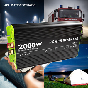 <span class=keywords><strong>ONDA</strong></span> <span class=keywords><strong>PURA</strong></span>-<span class=keywords><strong>inversor</strong></span> de potencia para vehículo RV, convertidor de potencia máxima de 2000W(4000W), CC de 12V/24V a ca de 110V/220V/230V/240V - Product Image 6