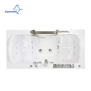 <span class=keywords><strong>Baignoire</strong></span> 2 places sans bain à remous aux normes américaines en blanc <span class=keywords><strong>pour</strong></span> les <span class=keywords><strong>personnes</strong></span> handicapées et les <span class=keywords><strong>personnes</strong></span> âgées - Product Image 4