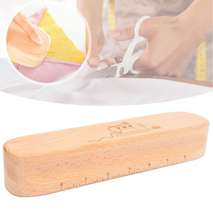 Repassage broderie plis couturière couture aplatissement tailleurs point presseur accessoires de couture outil bois tailleurs jambon clapper - Product Image 2