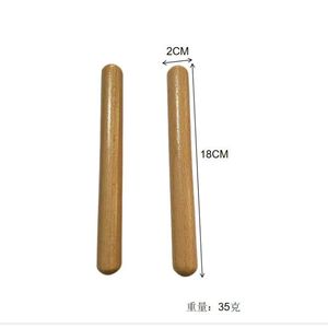 ไม้ตีจังหวะออร์ฟขายดี ไม้ดนตรีธรรมชาติสำหรับฝึกจังหวะและการเรียนรู้ดนตรี - Product Image 2