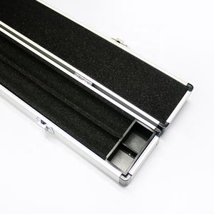Micck — étui en cuir PU et Aluminium pour maches de course, étui vide, <span class=keywords><strong>Snooker</strong></span>, 3/4 - Product Image 4