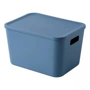 2022 Household Kitchen Small Set Other Food Covered Boxes Containers with Lid Stackable Bins Storage Organization Plastic Home