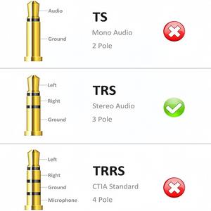 Adaptador para piano digital de 6,5 a 3,5, conector macho a hembra con enchufe de conversión de audio chapado en oro - Product Image 3