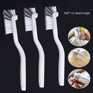 Spazzola per <span class=keywords><strong>Pulizia</strong></span> Cucina con Manico Lungo e Setole Rigide in Plastica per Lavaggio Profondo di Pentole, Piatti, Bordi e Angoli - Product Image 2