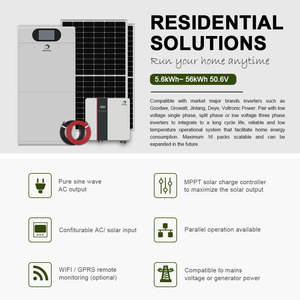 Pack de batteries solaires au lithium titanate LTO personnalisé 10 kW 48 V 10 kA - Product Image 2