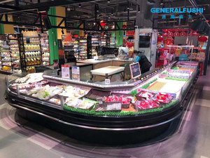 Refrigerador <span class=keywords><strong>de</strong></span> exhibición <span class=keywords><strong>de</strong></span> carne enchufable utilizado como refrigerador <span class=keywords><strong>de</strong></span> escaparate <span class=keywords><strong>de</strong></span> supermercado Refrigerador <span class=keywords><strong>de</strong></span> mostrador <span class=keywords><strong>de</strong></span> autoservicio para <span class=keywords><strong>vitrina</strong></span> <span class=keywords><strong>de</strong></span> frutas <span class=keywords><strong>de</strong></span> carne - Product Image 1