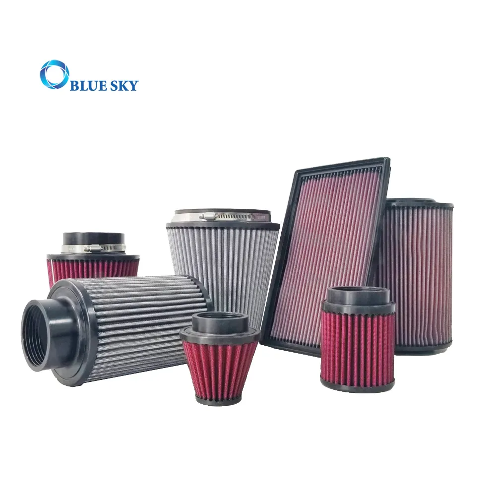 Factory Price Universal Car Air Filter Auto Air Filter Replacement for K&N Automobile Air Filters