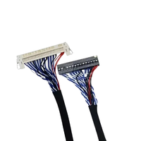 Doppeltes 8-Zoll-LCD-Bildschirmkabel LVDS FIX-30P-S8 Doppeltes 8-Zoll-Bildschirmkabel Treiberplatinenkabel