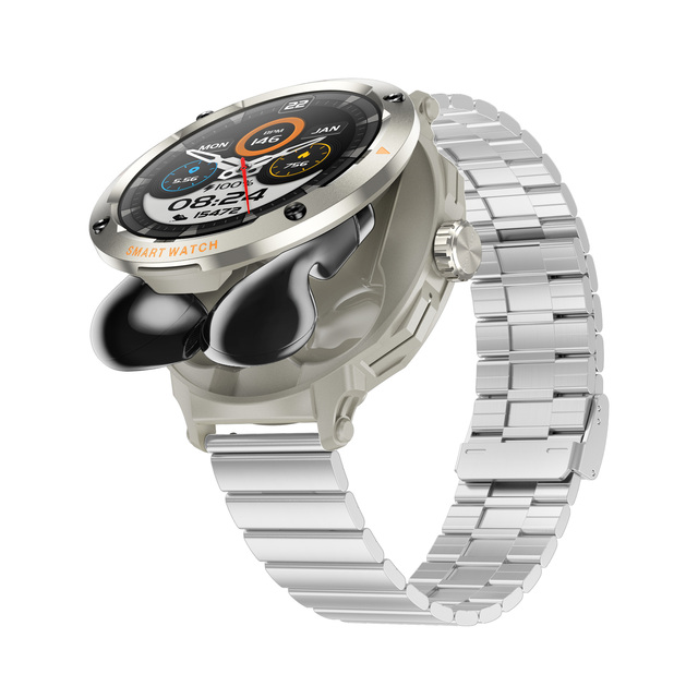2025 Android IOS Smart Watch With TWS Earbuds Exercise Records Watch Fitness Fashion Sports Smart Watch D13 for Men and Women