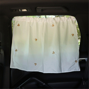 Pare-soleil pour fenêtre de voiture, rideau isolant thermique d'été en Polyester brodé Daisy pour la protection de l'intérieur de la voiture - Product Image 2