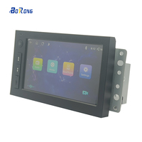 Radio mobil 7 inci layar sentuh, pemutar MP5 Audio mobil pintar WiFi/GPS/RDS/DSP/IPS Android