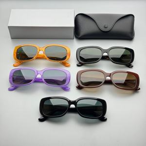 高級メンズサングラス屋外サイクリング高品質アイウェア3016亀フレーム偏光ガラスレンズサングラス - Product Image 5