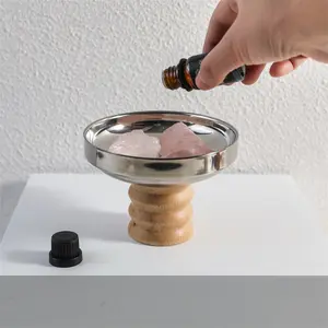 Maxery – <span class=keywords><strong>chauffe</strong></span>-<span class=keywords><strong>bougie</strong></span> pour huiles essentielles, brûleur à cire pour décoration intérieure, parfum de salle de Yoga - Product Image 1