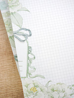 Cuaderno de ejercicios desprendible de papel B5/B6 Evening Breeze Camellia, regalo de letra, de doble cara y grueso