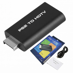 Convertidor <span class=keywords><strong>de</strong></span> Audio y Video Portátil <span class=keywords><strong>de</strong></span> PS2 a HDMI 480i/480p/576i con Salida <span class=keywords><strong>de</strong></span> Audio <span class=keywords><strong>de</strong></span> 3.5mm, Compatible con Todos los Modos <span class=keywords><strong>de</strong></span> Pantalla <span class=keywords><strong>de</strong></span> PS2, PS2 a HD - Product Image 1