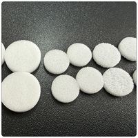 Disque poreux en polypropylène PE HDPE PTFE, filtre à air en plastique pour batterie, filtration de gaz et de liquides OEM en PP fritté, 0,2 à 200 microns