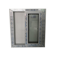 Ventanas Corredizas de PVC de Diseño Moderno y Alta Calidad, Aislamiento Acústico, Resistentes a Huracanes, Marco de PVC Resistente, Ventanas de Doble Vidrio