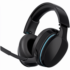 ชุดหูฟังเกมมิ่งไร้สาย Gtheos 2.4GHz แบบครอบหู สำหรับ PS5/<span class=keywords><strong>PS4</strong></span>/Fortnite/<span class=keywords><strong>Call</strong></span> <span class=keywords><strong>Duty</strong></span>/เกม FPS บน PC/Switch พร้อมไมโครโฟนตัดเสียงรบกวน 5.3 - Product Image 1