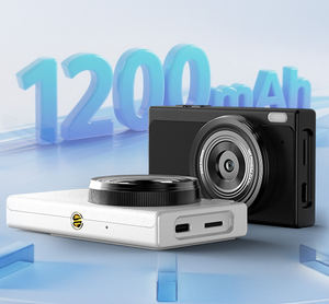 Appareil photo numérique compact professionnel vintage BENJIE 4K à prix abordable, zoom numérique 16x, autofocus, double objectif, capteur CMOS pour vlogging - Product Image 6