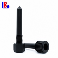 Fasteners, Tools Hardware Black Finished Hex Fastener Hex Head Bolt, OEM Custom Specs Tools & Hardware for Industrial Use