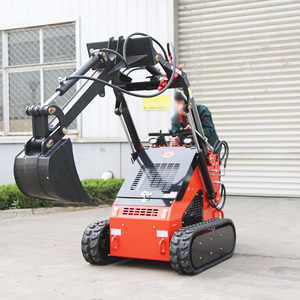 Multifunktionaler Mini-Baggerlader mit 1000 kg Nennlast, Langarm-Frontbagger für Baumaschinen - Product Image 3