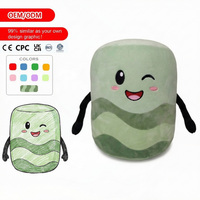 Peluches personnalisées, faible MOQ, mini-poupée personnagre en costume de cerf, cadeaux pour attractions touristiques, Pouyet Punch Down Animales, poupée personnalisée de 10 cm