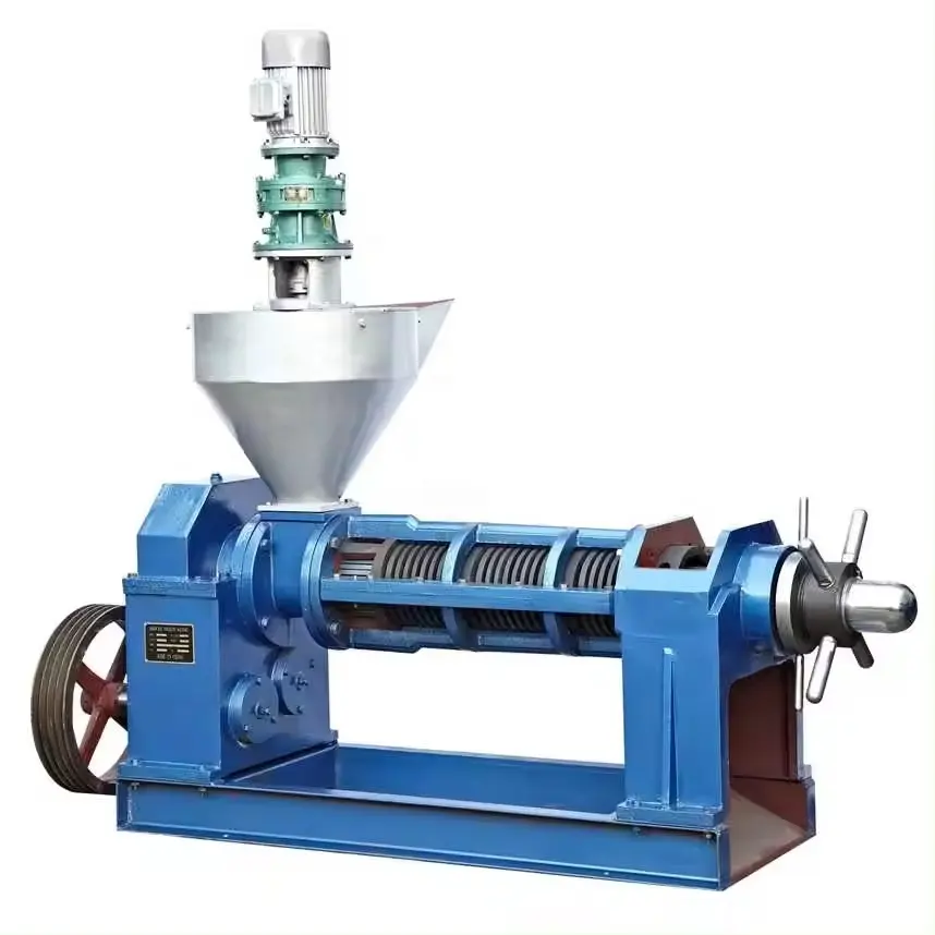 Fully Automatic Mustard Oil Machine Avocado Processing Plant Peanut Peeling Oil Mill Machine
