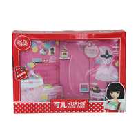 Caja de Embalaje de Lujo Personalizada Ecológica Rosa para Muñecas, Caja de Regalo de Papel con Laminación Brillante para Muñecas y Juguetes con Ventana Transparente al por Mayor