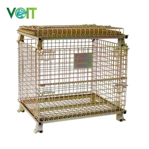 Jaula de almacenamiento de cebolla soldada galvanizada apilable, portátil, industrial, resistente - Product Image 3