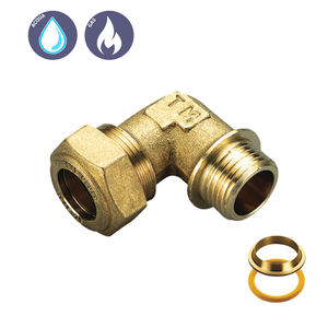 Accesorio curvo macho de 22x3/4 con herramienta de torneado de junta tórica amarilla Producto - Product Image 2