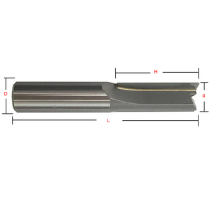 Trung Quốc Nhà Sản Xuất 1/2 Inch Shank <span class=keywords><strong>CNC</strong></span> Gỗ Tct Đôi Flutes <span class=keywords><strong>Router</strong></span> Phay Cutter Bit - Product Image 6