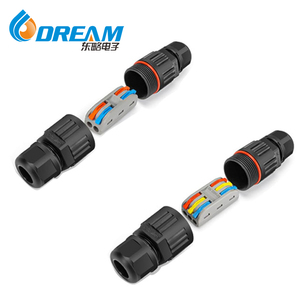 Connecteur étanche IP68 pour câble, connexion rapide, connecteur étanche 2/3 broches, sans soudure, câblage de <span class=keywords><strong>lampe</strong></span> LED, étanche à la pluie, terminal extérieur - Product Image 4