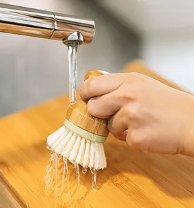 Tabla de cortar con contenedores Bandeja deslizante de acero inoxidable Cajón Bambú - Product Image 6