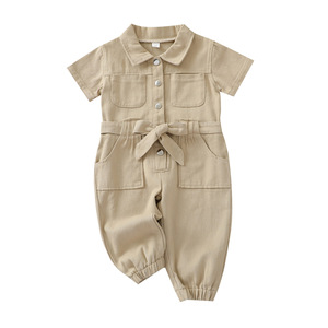 Pantalones acampanados siameses de algodón Unisex, mallas de mano orgánicas para bebés, tejidas - Product Image 4
