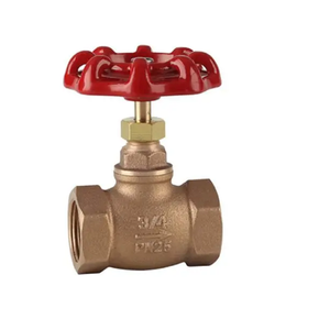 Válvula de gas de control manual de bronce con patrón pesado, OEM para otros conectores hembra roscados, presión de prueba del cuerpo 500 psig, tamaño 2 pulgadas - Product Image 2