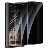 Protection d'écran en verre trempé anti-espion, anti-rayures, compatible avec les coques, pour Google Pixel 11 Pro Fold 10 9, déverrouillage par empreinte digitale