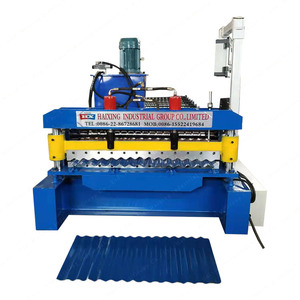 Máquina formadora rollos para hacer calamina, perfil de lámina acanalada con metal acero galvanizado.. - Product Image 1