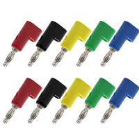 Vente directe usine XCR – Fiche banane en cuivre nickelé 4 mm, type pistolet superposable, sans soudure, écologique